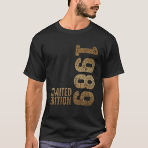 1989 Geweldige 1989 Retro geboortejaar sinds 1989 T-shirt