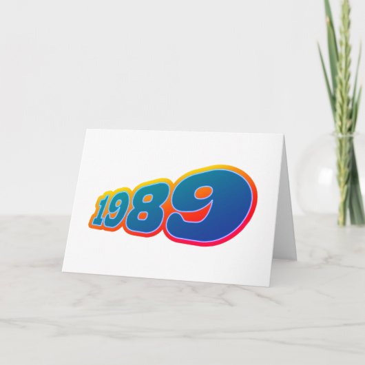 1989 KAART (Voorkant)
