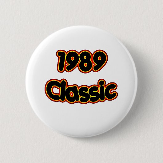 1989 Klassiek Ronde Button 5,7 Cm (Voorkant)