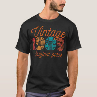 1989 Oorspronkelijke onderdelen T-shirt