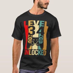 1989 Verjaardag Mannen Man Hem Plezier 34 34e Verj T-shirt
