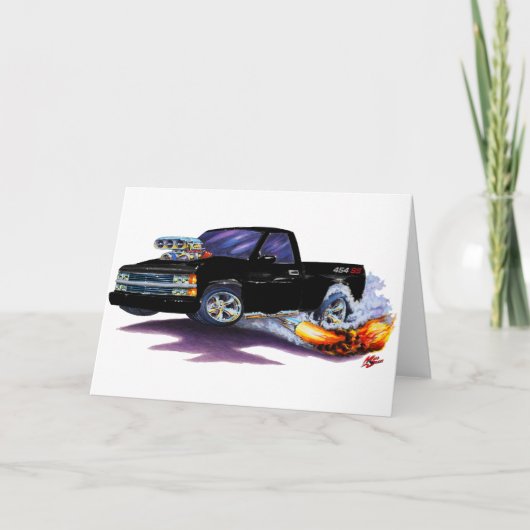 1990-93 Silverado SS454 Truck Kaart (Voorkant)