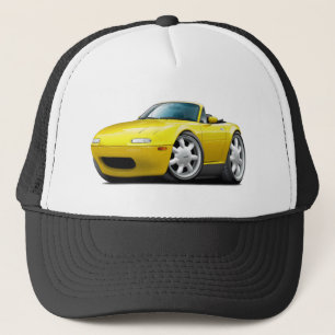 1990-98 Miata Yellow Car Trucker Pet