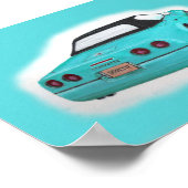 1990 Corvette Poster (Coin)