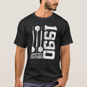 1990 DARTS 32nd BIRTHDAY T-shirt