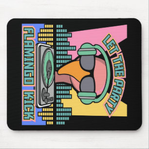 1990 laat de partij Flamingo Kick Animal Muismat