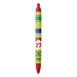 1990 RACINGPERCENTAGE ZWARTE INKT PEN