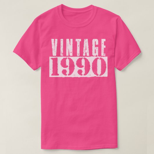  1990  Wit Tekst T-shirt (Design voorkant)