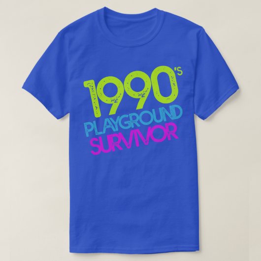 1990s Speeltuin Survivor T-shirt (Design voorkant)