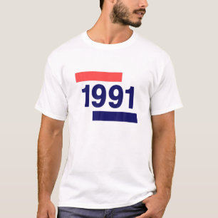 1991, 30e verjaardag t-shirt