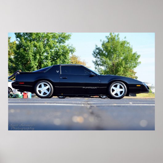 1991 Pontiac Firebird Formula Poster (Voorkant)