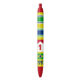 1991 RACINGPERCENTAGE ZWARTE INKT PEN