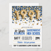 1991 Reunion middelbare school Kaart (Voorkant / Achterkant)