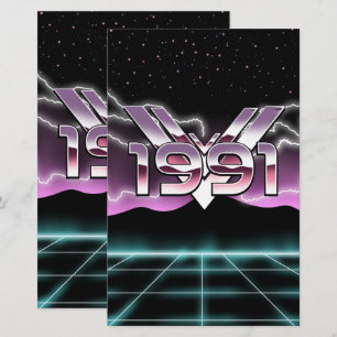 1991 Tech noir Briefpapier