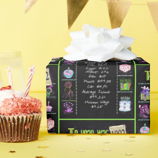 1992 Geboortejaar Trivia Cadeaupapier (Verjaardagsfeest)