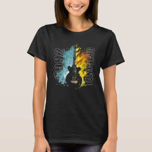 1992 Originele Pret Fun Kleurrijke Retro Vlammen K T-shirt