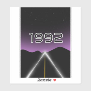1992 Tellers Sticker