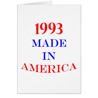 1993 Amerika