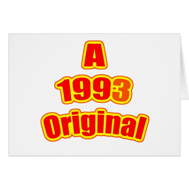 1993 Origineel Rood (Voorkant Horizontaal)