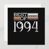 1994  15 de geboorte Jubileum Gift Kaart (Voorkant / Achterkant)