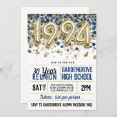 1994 High School College Reunion Uitnodiging (Voorkant / Achterkant)