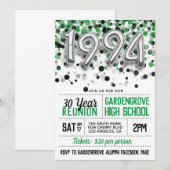 1994 High School College Reunion Uitnodiging (Voorkant / Achterkant)