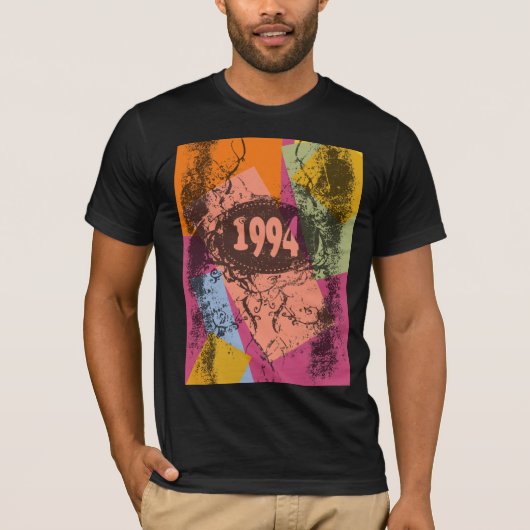 1994 Pop Art coloré - T-shirt (Devant)