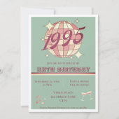  1995 29e 30e verjaardagsfeestje Uitnodiging (Voorkant)
