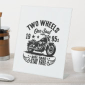 1995 Motorfiets  Reclamebord Met Voetstuk (Insitu)