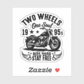 1995 Motorfiets  Sticker (Vel)