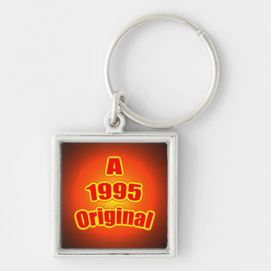 1995 Origineel Rood Sleutelhanger (Voorkant)