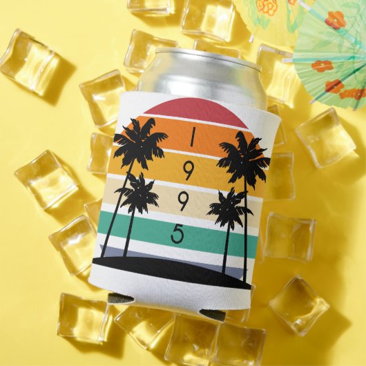 1995 Retro Stripe Sunset  Blikjeskoeler (Insitu Zomer)