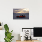 1995 Stang Convertible Poster (Thuiskantoor)