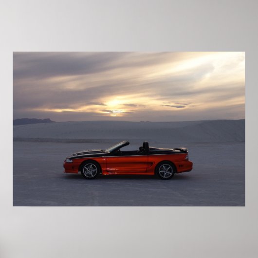 1995 Stang Convertible Poster (Voorkant)