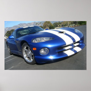 1996 Dodge Viper GTS Poster