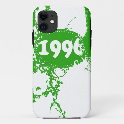1996 (groen, wit) Case-Mate iPhone case (Achterkant)