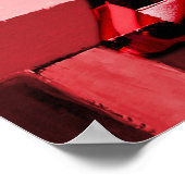 1997 XIII POSTER en rouge (Coin)