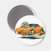1998-02 Camaro Oranje auto Magneet (Voorkant / Achterkant)
