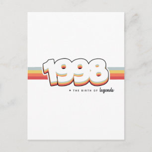 1998 De geboorte van legendes Briefkaart