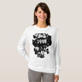 1998 - Peinture Vintage rétro - T-Shirt (Devant entier)