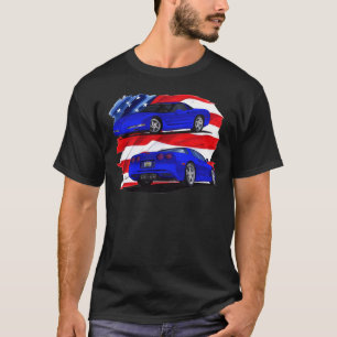 1999-04 Corvette Blue Car T-shirt