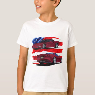 1999-04 Corvette maroon T-shirt