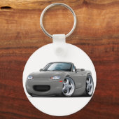 1999-05 Miata Gray Car Sleutelhanger (Voorkant)