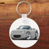 1999-05 Miata Silver Car Sleutelhanger (Voorkant)