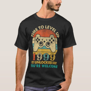 1999 Funny 23 jaar oude videoband 23th B T-shirt