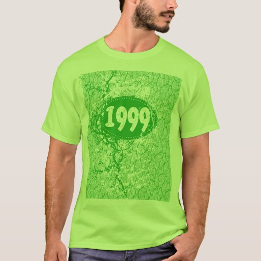 1999 - Groene Crack retro - T-shirt (Voorkant)