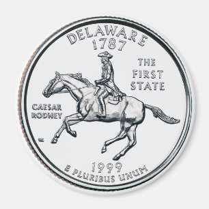 1999 Magnet du quartier d'état du Delaware
