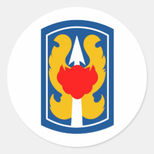199e Lichte infanteriebrigade Ronde Sticker