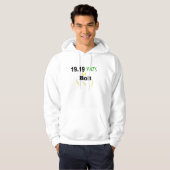 19,19 volt hoodie (Voorkant volledig)