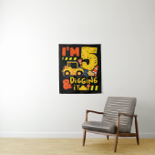 19.Bouwwagens voor een constructietrucks fa Wandkleed (In situ)